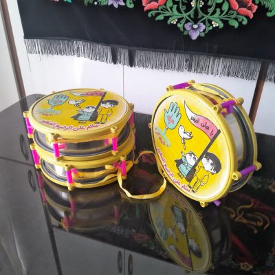 طبل بچگانه بدنه فلزی سایز یک