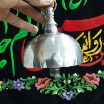 زنگ زورخانه‌ای فولادی چکشی دهانه ۱۱سانتی