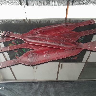 کمربند پهلوانی چرم طبیعی